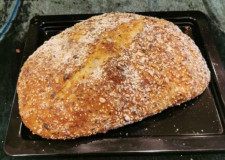 Surdejsbrød med durumkerner